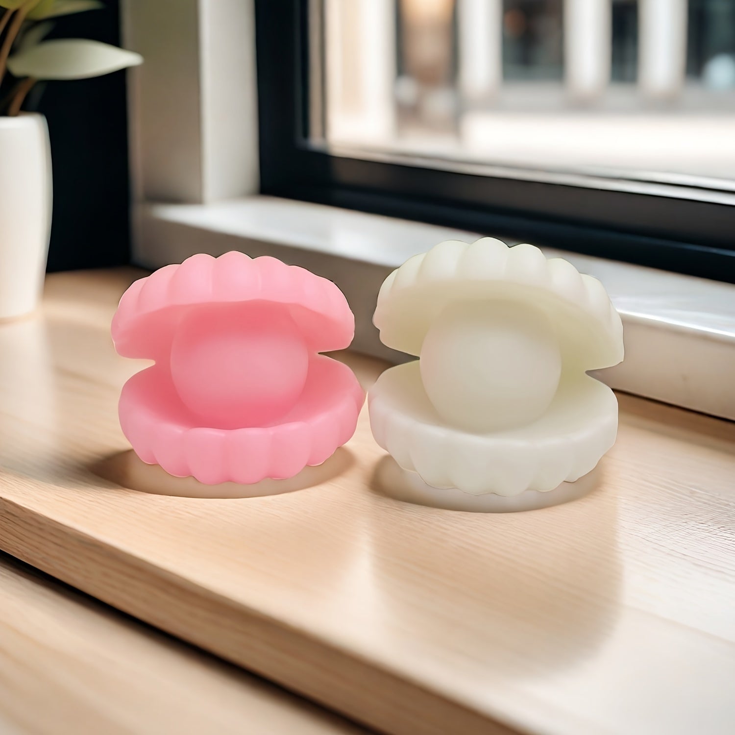 LED Night Light with 3 Button Batteries Plastic Switch Indoor Decorative Lamp