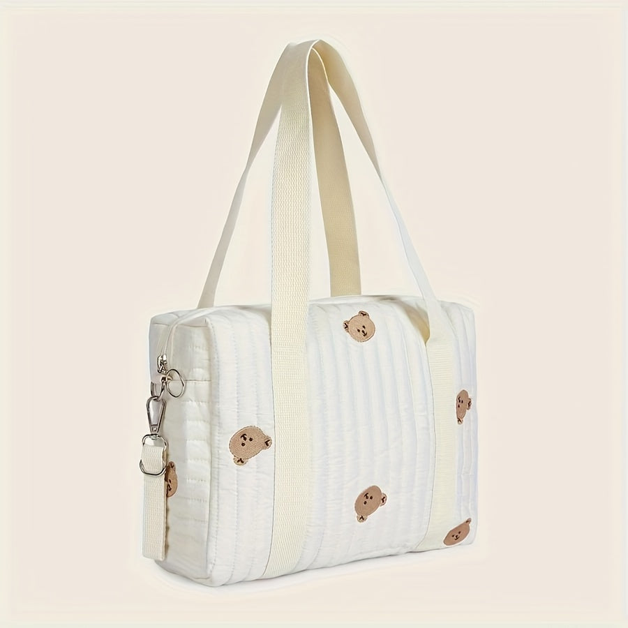 Medium-Sized Diaper Bag for Parents on Multi-Bear Outings