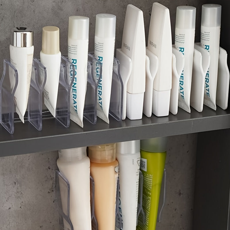 Organizador de baño de montaje en pared para cuidado de la piel y cosméticos, estante de almacenamiento que ahorra espacio