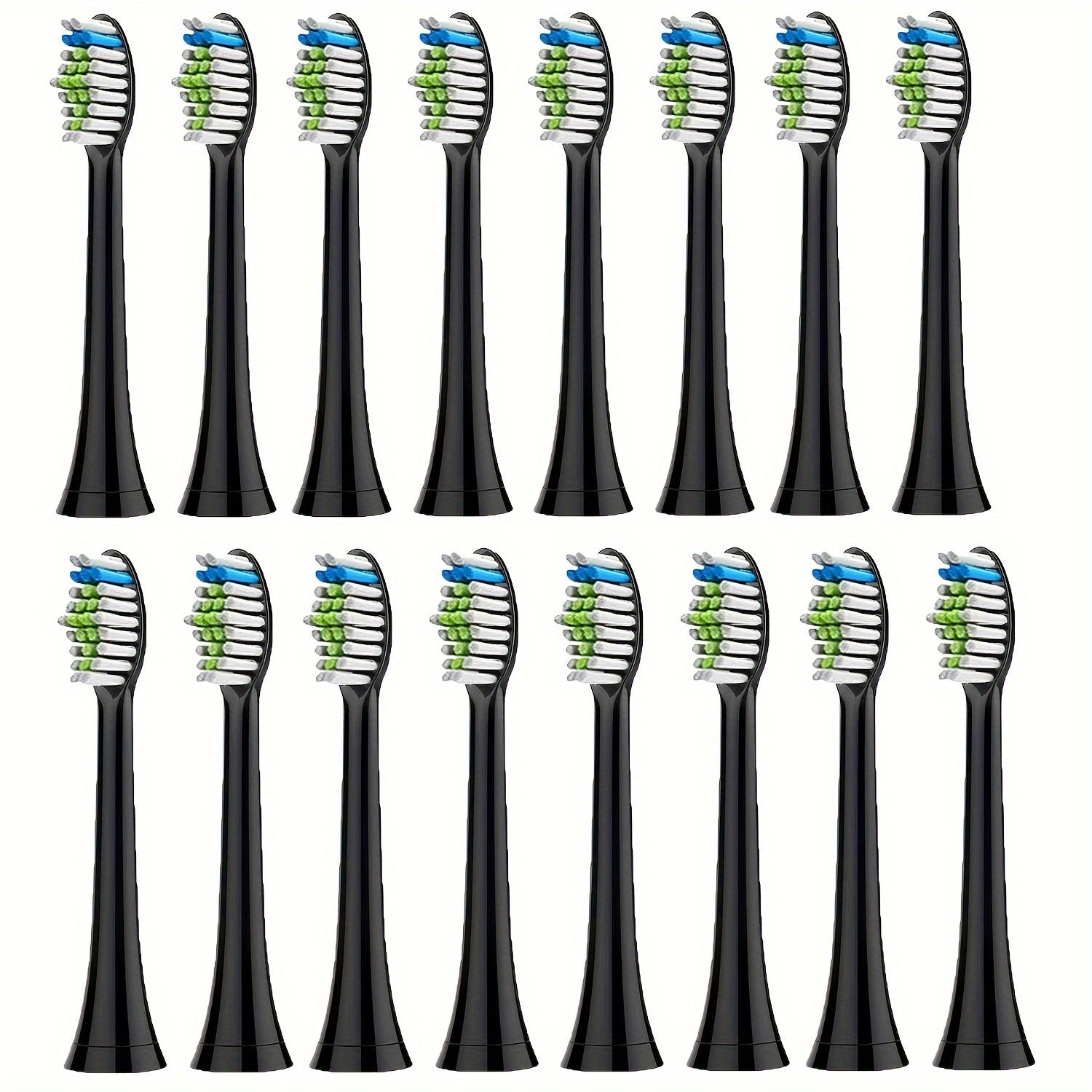 8 шт. сменных насадок для электрической зубной щетки с мягкой щетиной Dupont и крышками