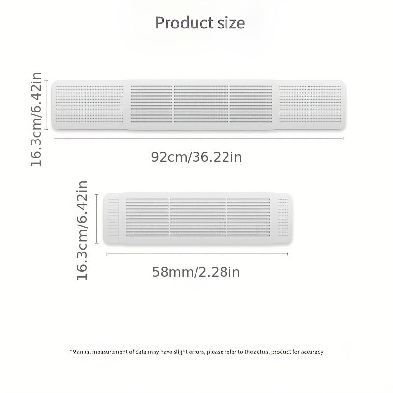 Large Air Conditioning Windshield Block Direct Airflow Improve Comfort Cartoon Print