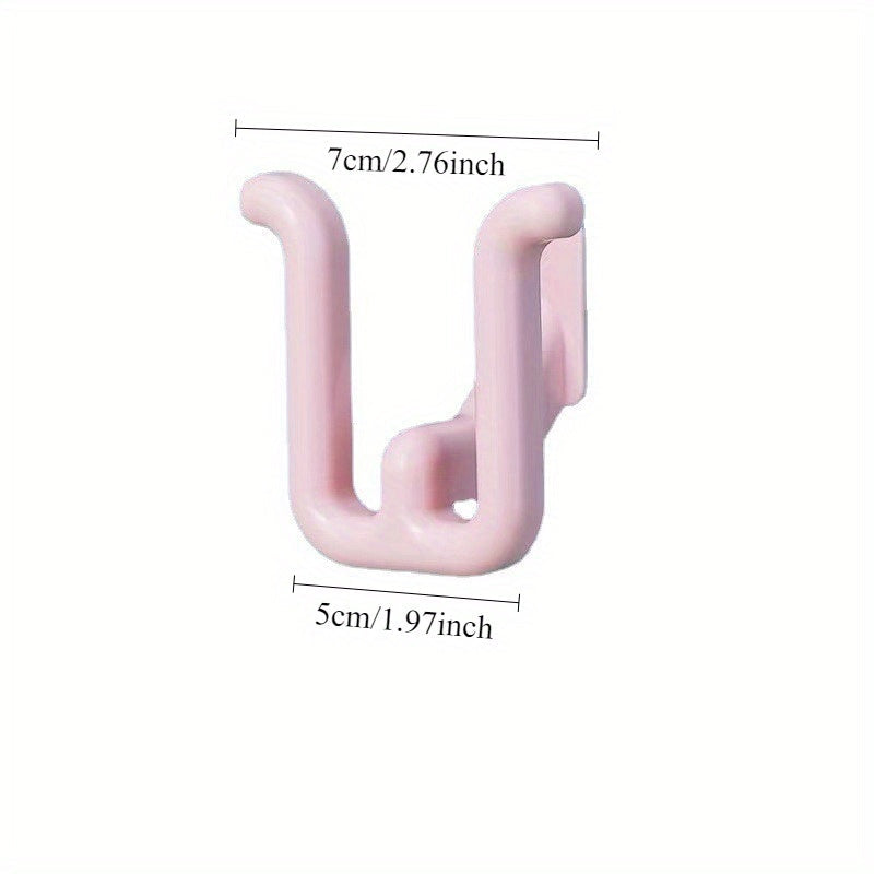 Настенная подставка для тапочек для ванной комнаты - не требует электричества, экономит место, держатель для тапочек и комнатных растений - набор из 2 штук