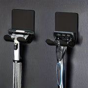 Electric Shaver Holder Black Wall Mount Storage Rack