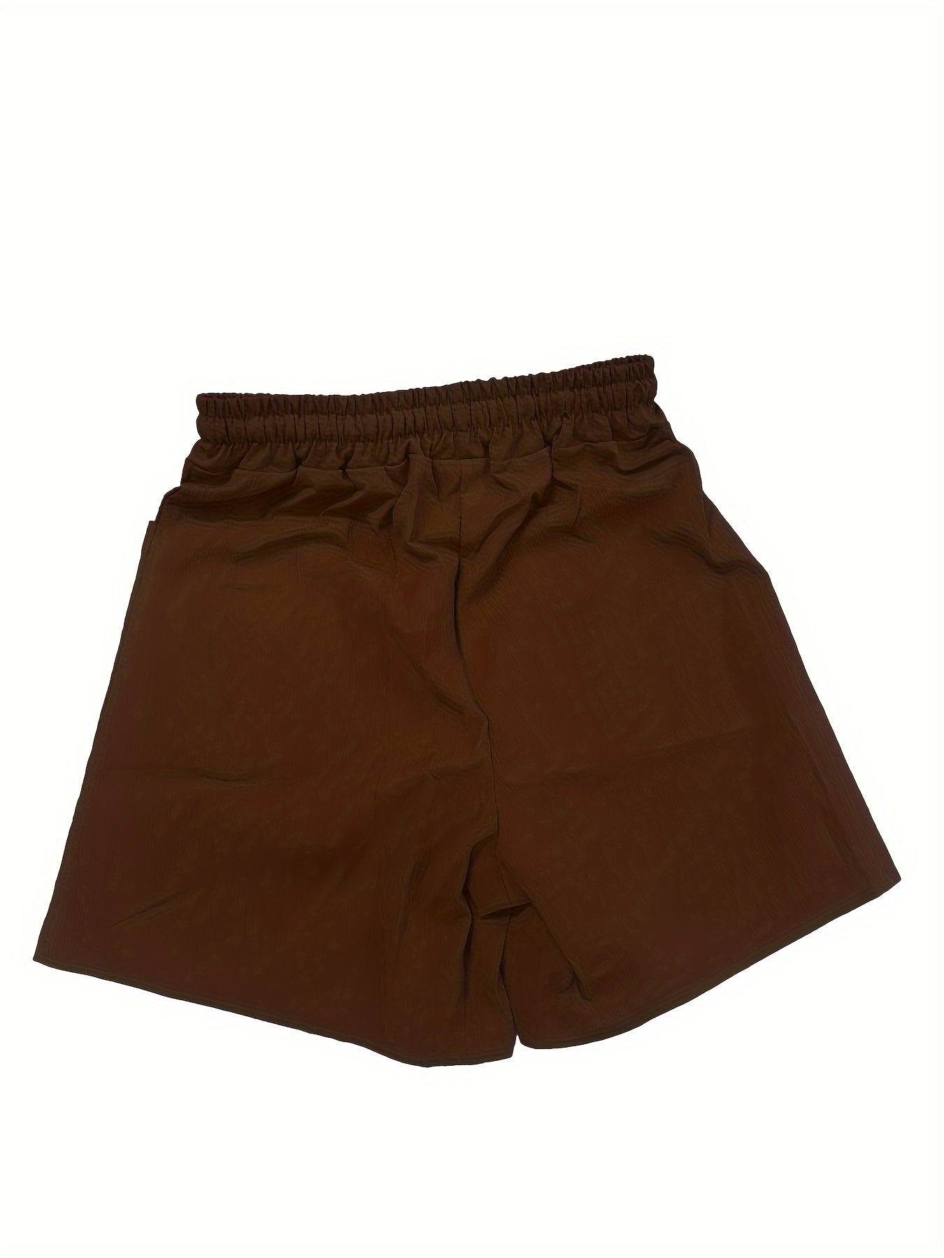 2-Pack ayollar uchun nafas oladigan yuk shortlari bir rangda. Yengil polyesterdan tayyorlangan, ikki cho'ntak va tortish ipi tafsiloti bilan. Har mavsumga mos moda.