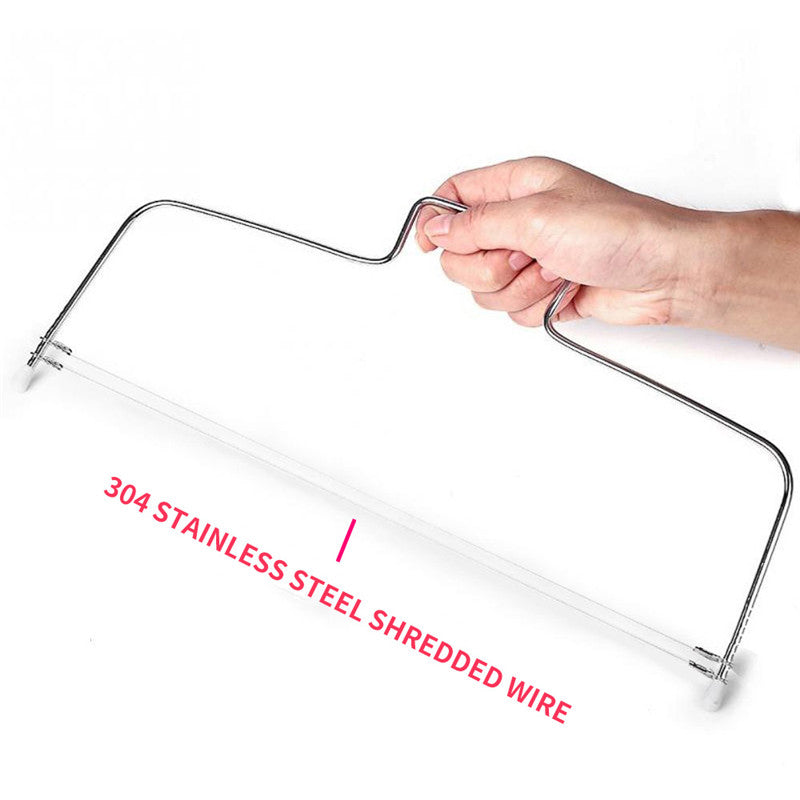 Adjustable Stainless Steel Cake Slicer for Baking and Decorating Kitchen Tool