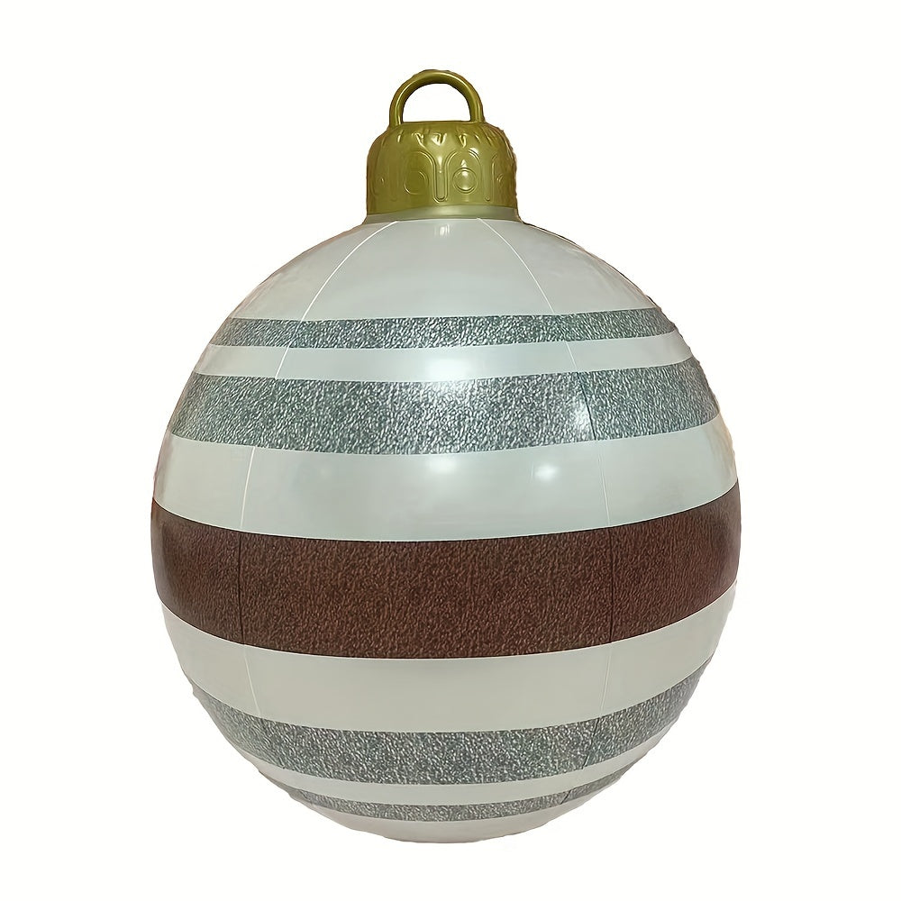 Inflatable Christmas Balls PVC Ball Decorations for Gardens and Entrance Halls