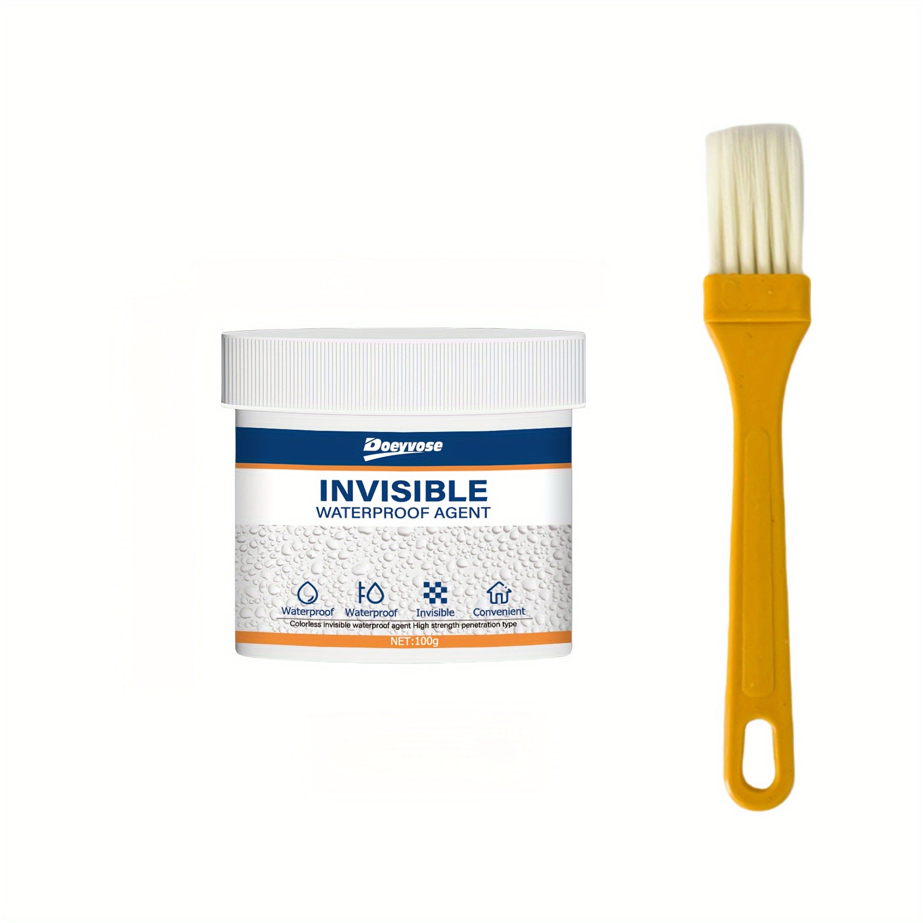 RV tomi va hammom poli uchun suv o'tkazmaydigan yopishtiruvchi qalam, shaffof suv asosidagi yopishtiruvchi