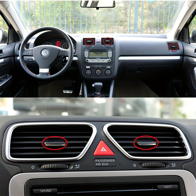 Клипса для вентиляции автомобиля из ABS, регулятор воздушного потока для транспортного средства