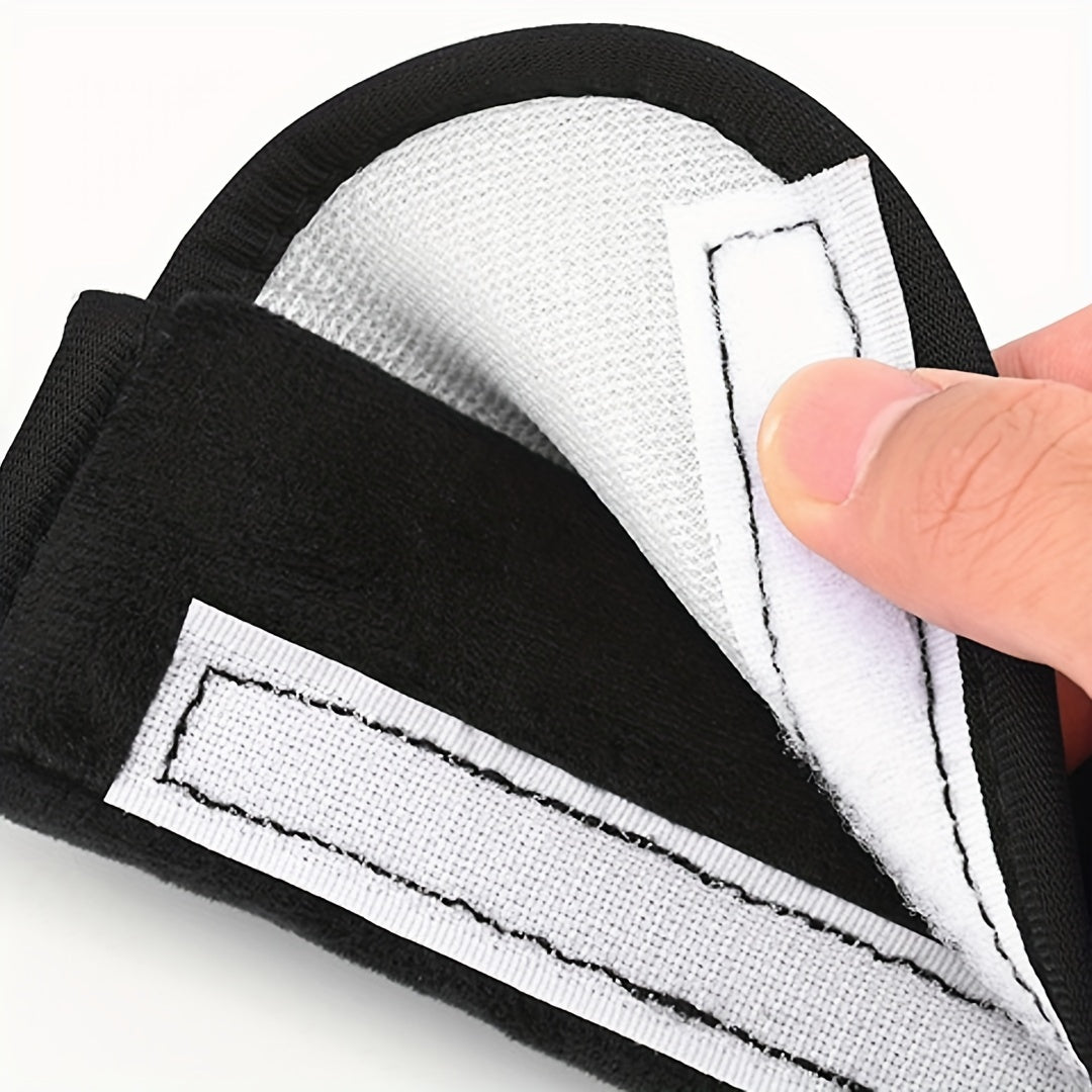 2pcs Car Seat Belt Shoulder Protector Soft Plush Universal Seatbelt Cover