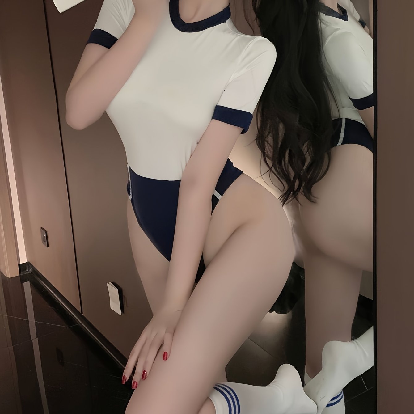 Women's Seductive Lingerie Set with Form-Fitting Shorts and Bodysuit