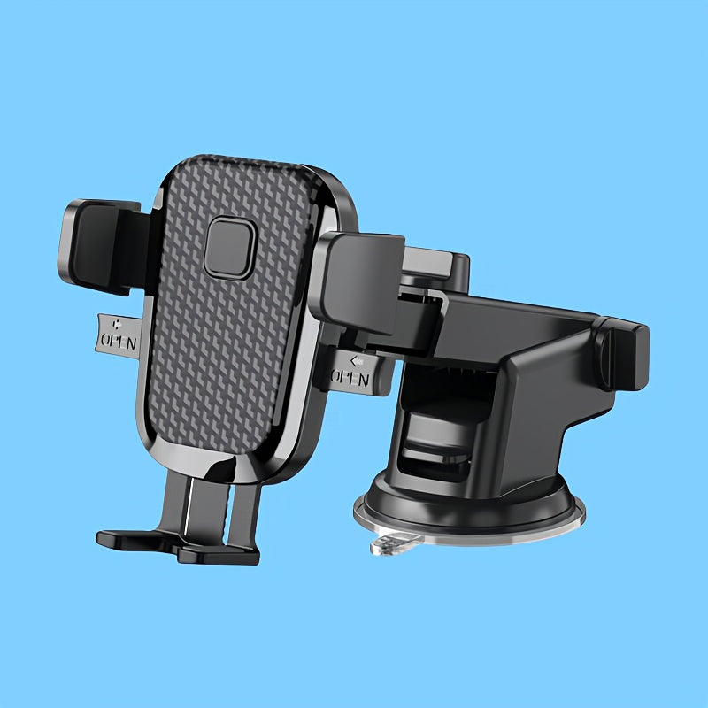 Soporte universal para coche para teléfono móvil con ventosa y rotación de 360°