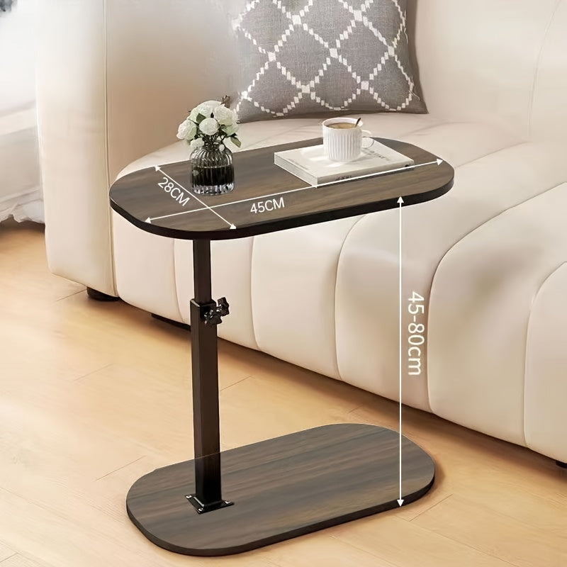 Escritorio de computadora móvil para mesita de noche, dormitorio o estudio con altura ajustable