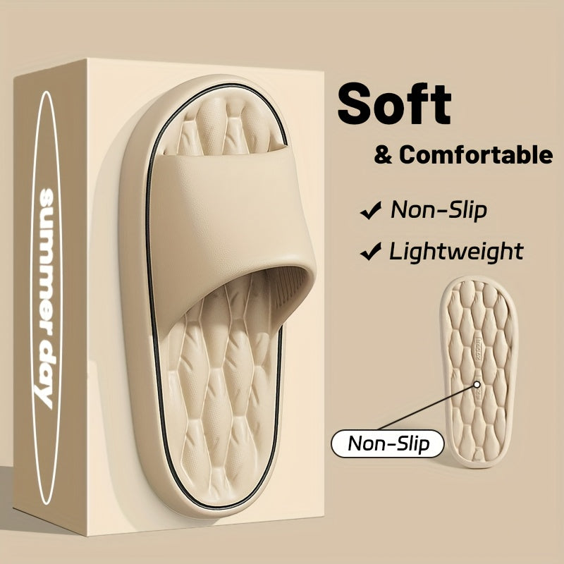 Yozgi oyoq kiyimlar, ichki va tashqi foydalanish uchun mos, erkaklar va ayollar uchun sirpanmaydigan tagliklar bilan.