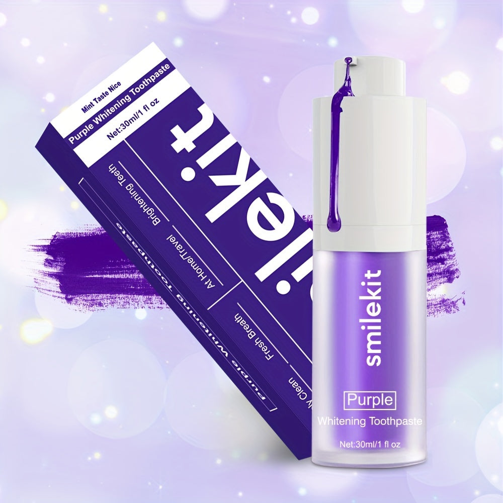 Pasta de dientes Purple Mint para limpieza profunda y aliento fresco