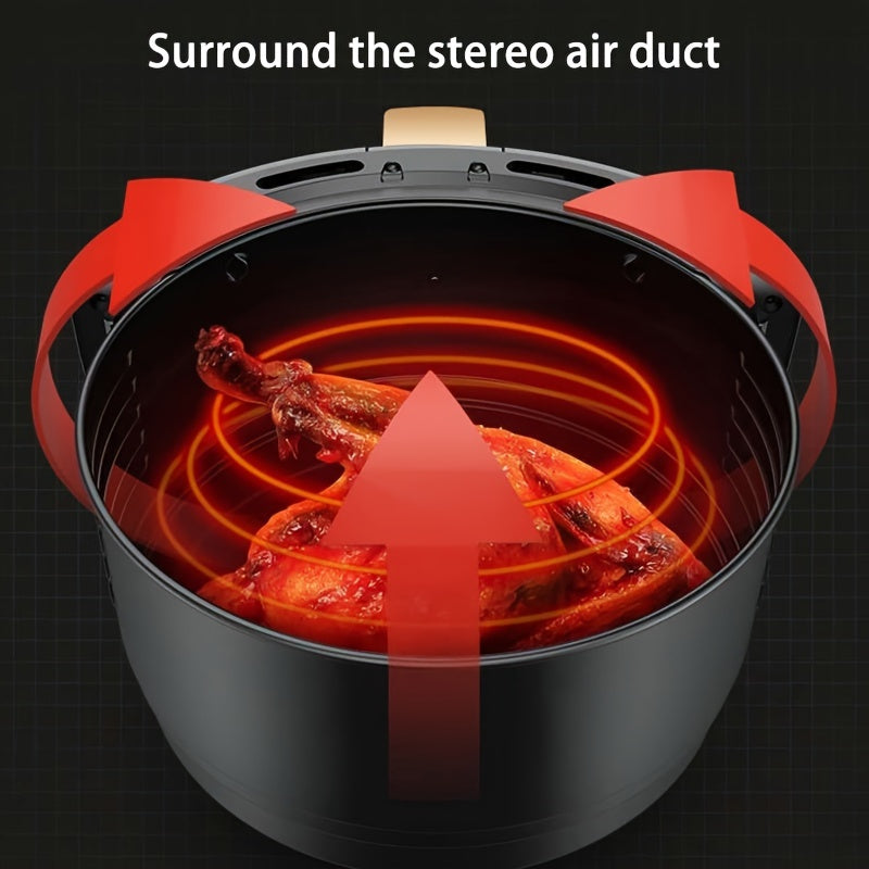 4.5L 6-in-1 Elektrik Havo Qovurgich Yog'siz Sog'lom Pishirish To'liq Avtomatik