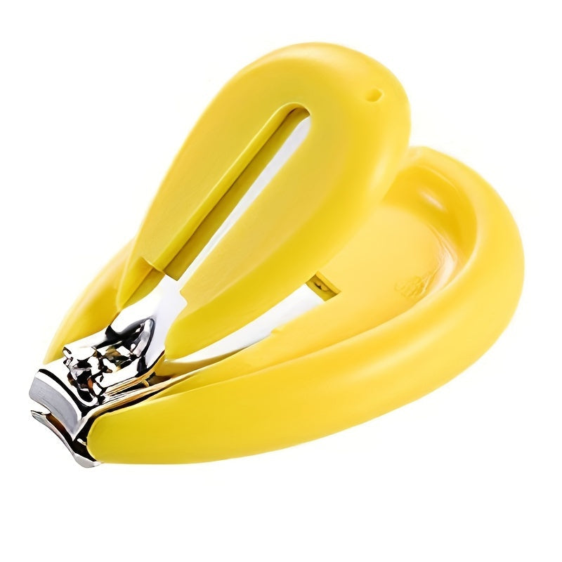 Безопасные и простые в использовании ножницы для ногтей из нержавеющей стали синего цвета для детей и молодежи.