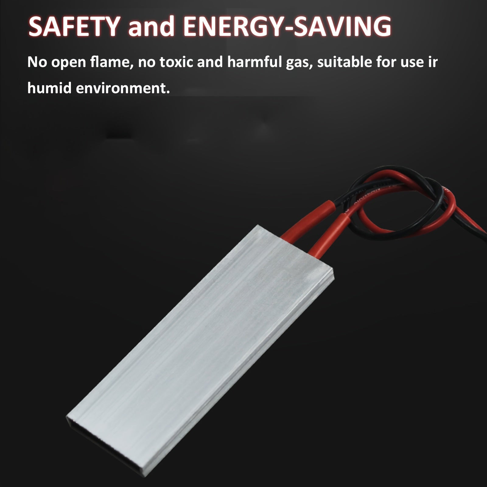 Миниатюрная керамическая нагревательная пластина на 110 В для 3D-принтеров 8x2.84 см