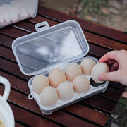 Egg Storage Container 1/3/4/8 Eggs Leakproof Plastic Travel Camping