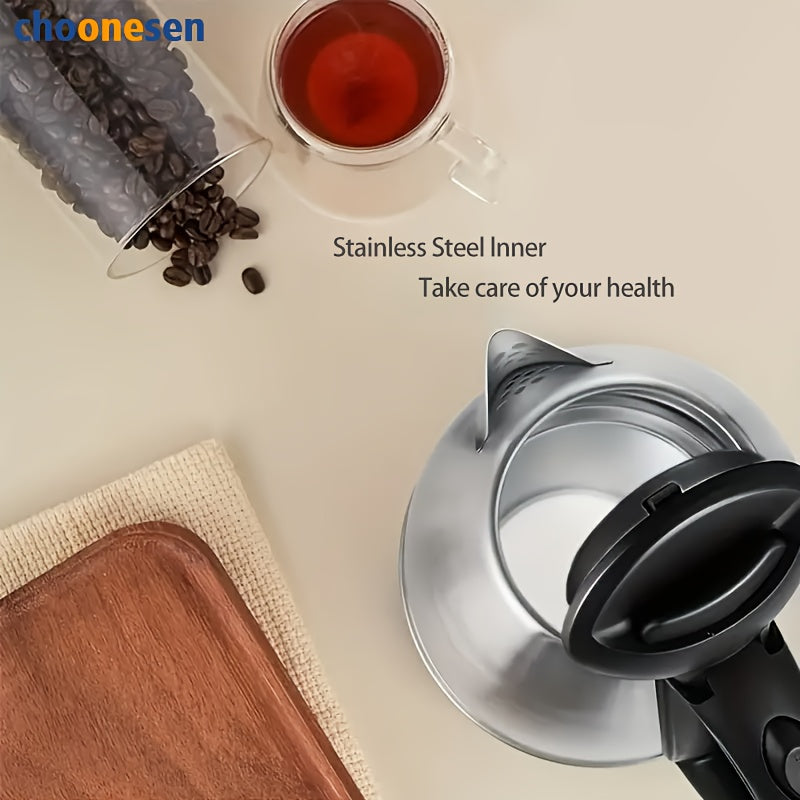 Stainless Steel Electric Kettle, Fast Heating, 220-240V, Compact, Durable