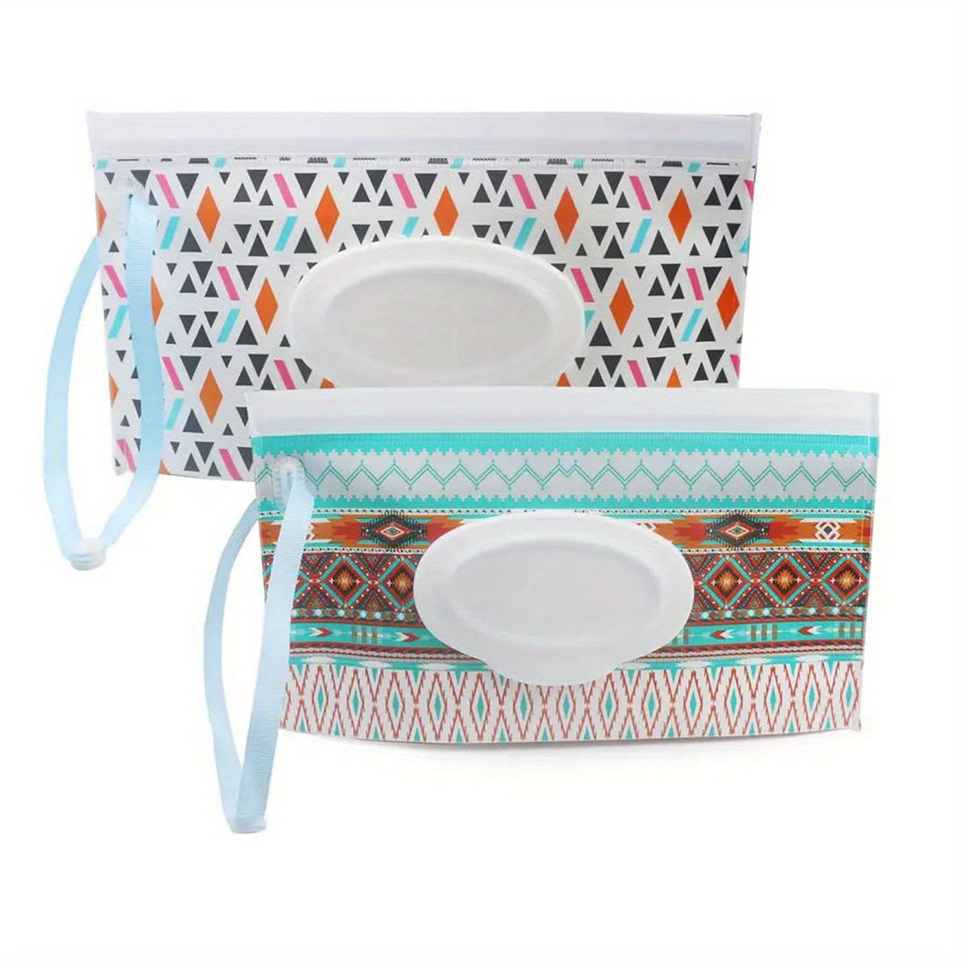 Set of 2 Reusable Wet Wipe Dispenser Containers for Travel and Gifts