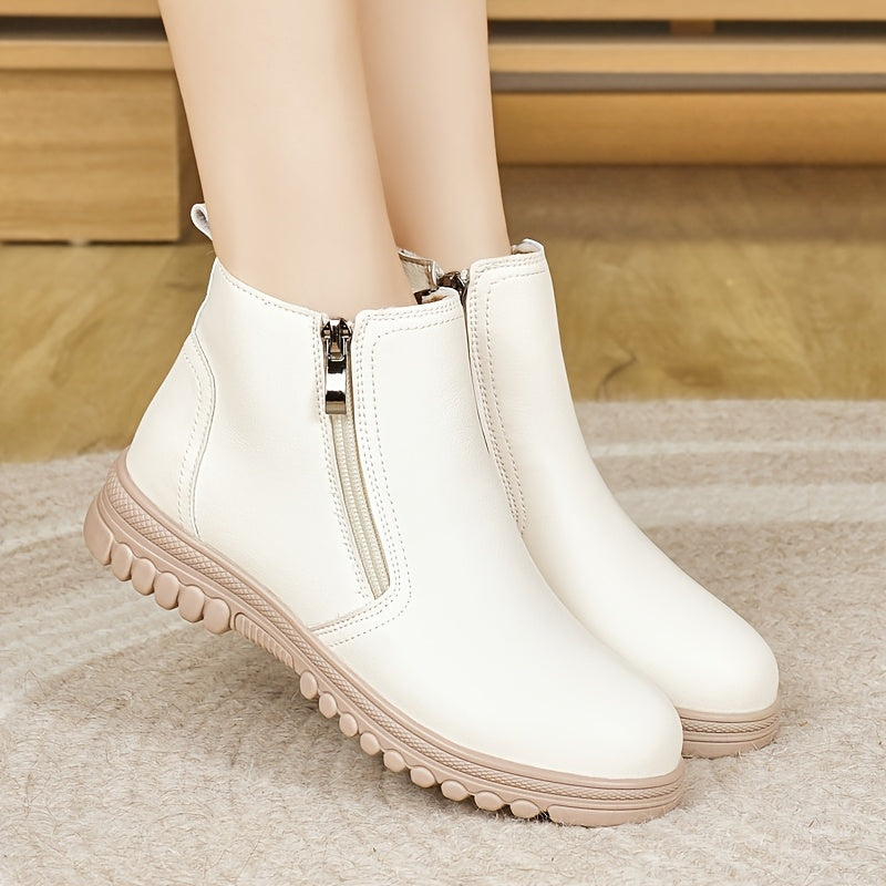 Ayollar uchun tizzaga qadar bo‘lgan poyabzal, bir rangli, nafas oluvchi tarmoq, sirpanishga qarshi platformali poyabzal