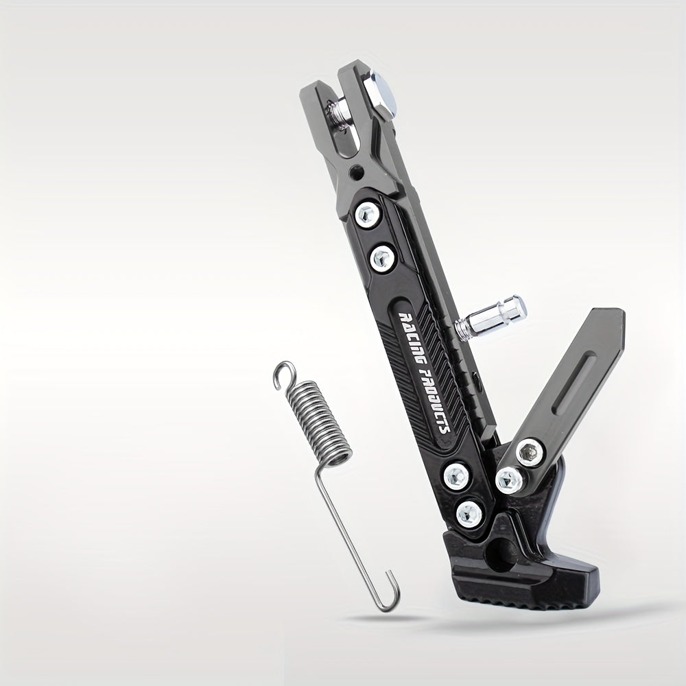 Регулируемый алюминиевый боковой подножка для мотоциклов-скутеров до 150 кг