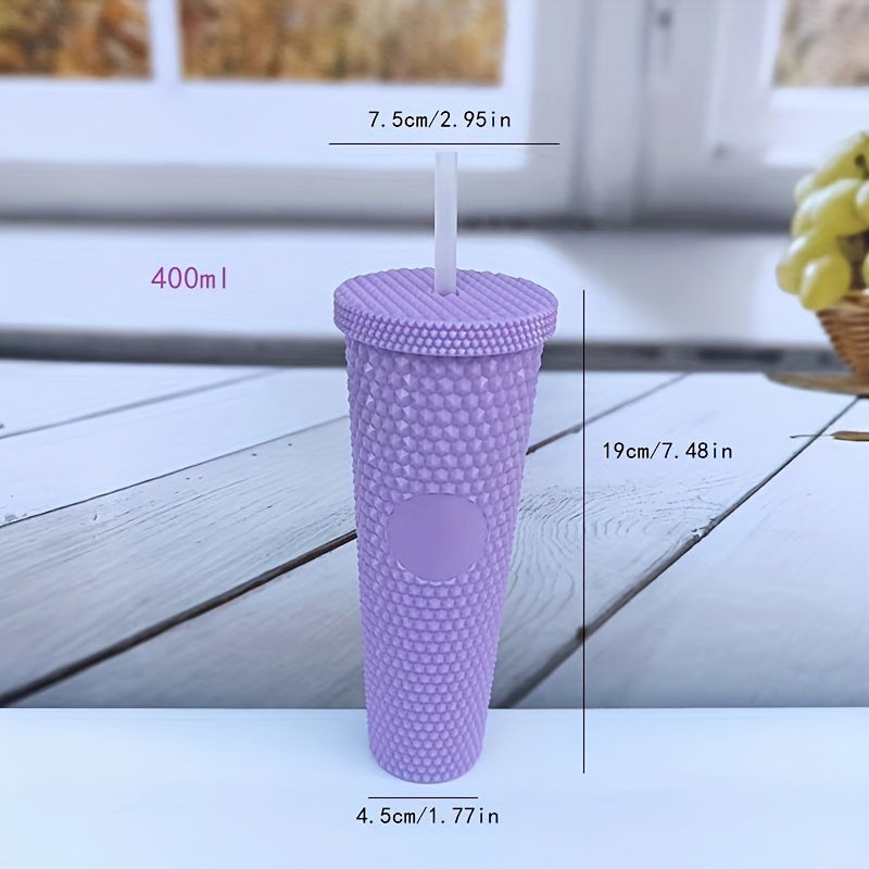 Juego de 3 tazas de pajilla de viaje de gran capacidad para niños con fácil transporte