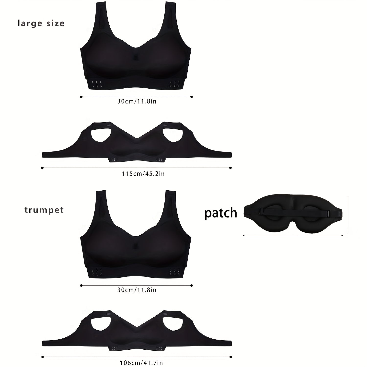 Smart Massage Bra with Hot Compress and Vibration Therapy for Women