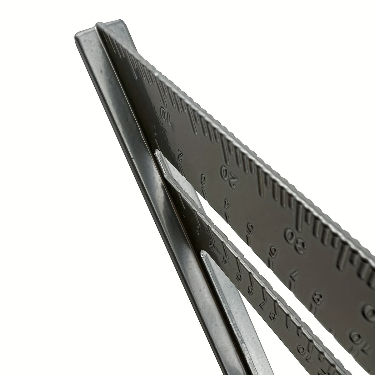 Треугольник из алюминиевого сплава для деревообработки, золотой, 7 дюймов, с правым углом