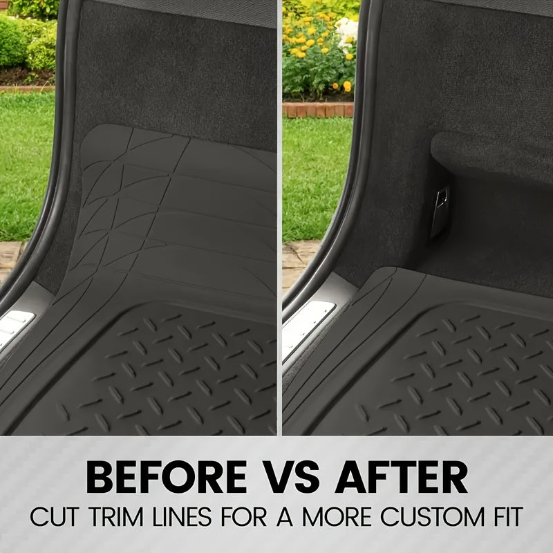 Alfombrilla impermeable para maletero de coche universal, fácil de limpiar, a medida