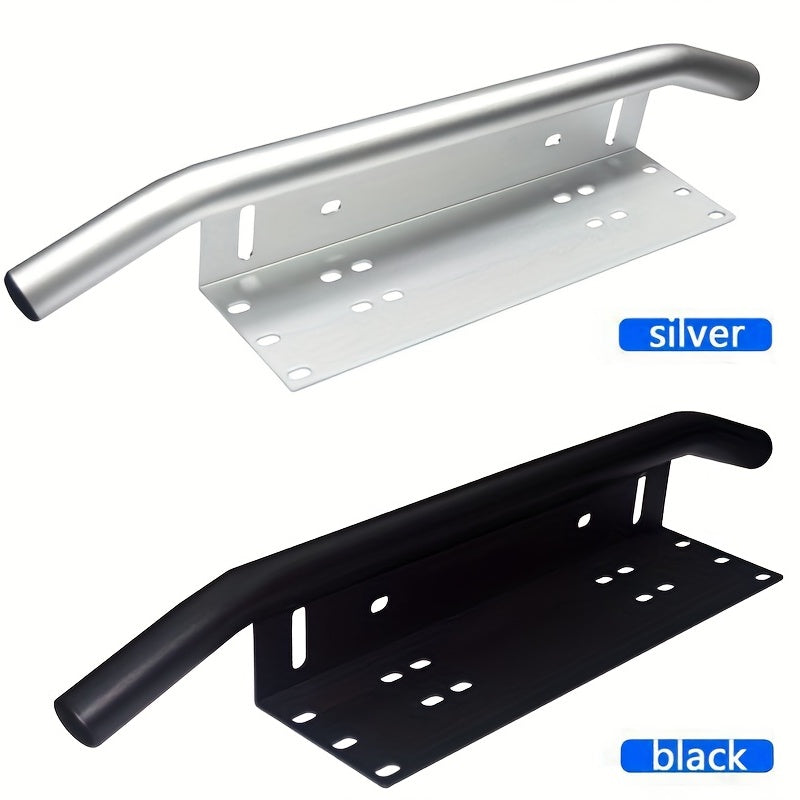 Marco de faro de coche universal para placa de matrícula luz auxiliar para todoterreno