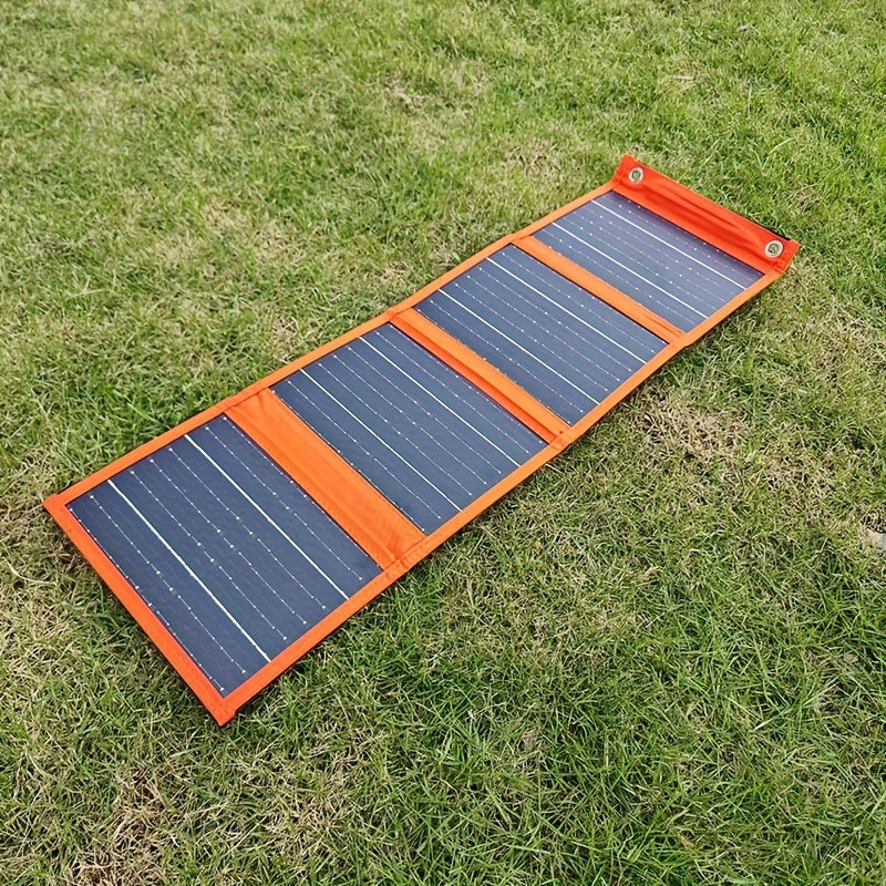 Foldable 25W Solar Panel Charger for Camping Emergency Power USB Solar Charger