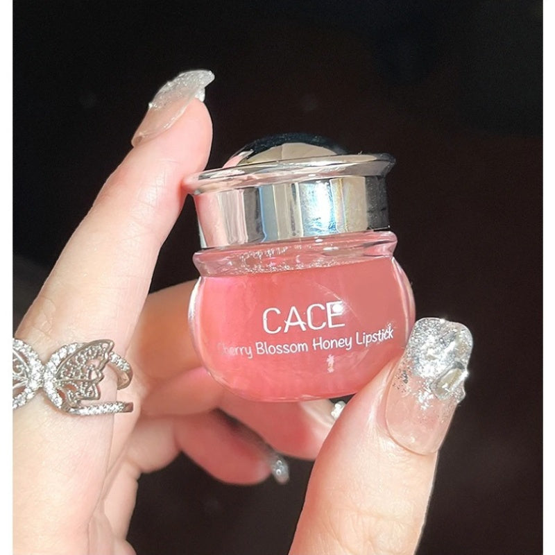 Aceite de labios de cereza para mujer, nutritivo, hidratante, brillo de labios transparente, bálsamo labial