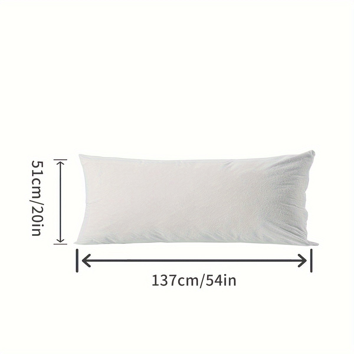 Waterproof Velvet Pillowcase 60-Thread Count Washable Smooth Plain Weave