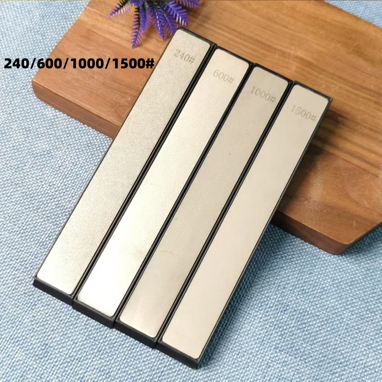 Алмазный точильный камень-лента, 4 шт., 160x23 мм, эмалированный нож для заточки для кухни