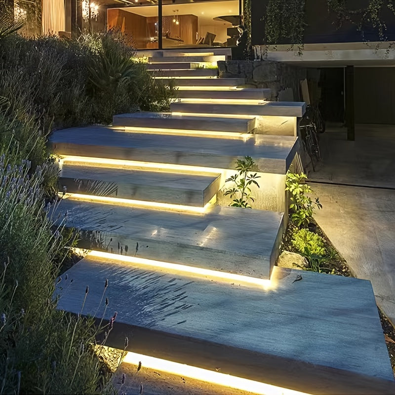 High-Brightness COB LED Strip Light 220V Flexible Cuttable 49.99cm White