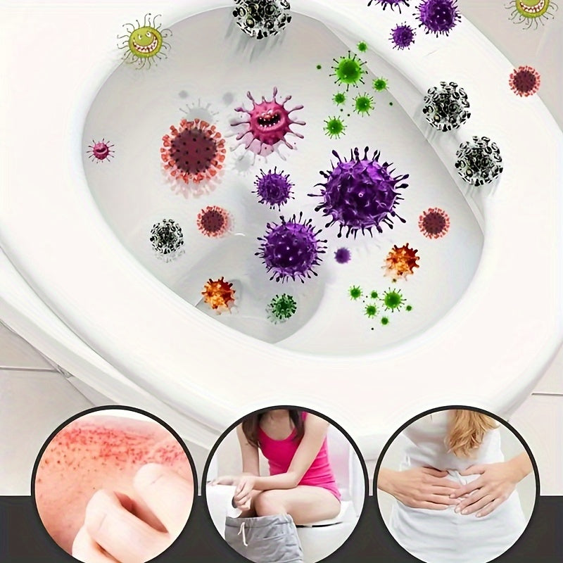 Effervescent Toilet Bowl Cleaner Tablets 4/16 Pack Deep Stain Limescale Removal