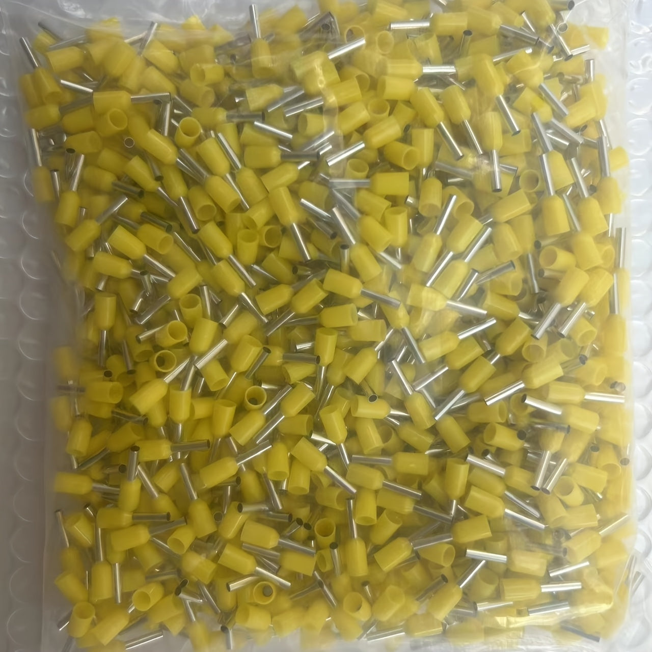 Rangli kodlangan izolyatsiyalangan ferrulalar, crimp terminali to'plami, 1000 dona, bronza, elektr simlari