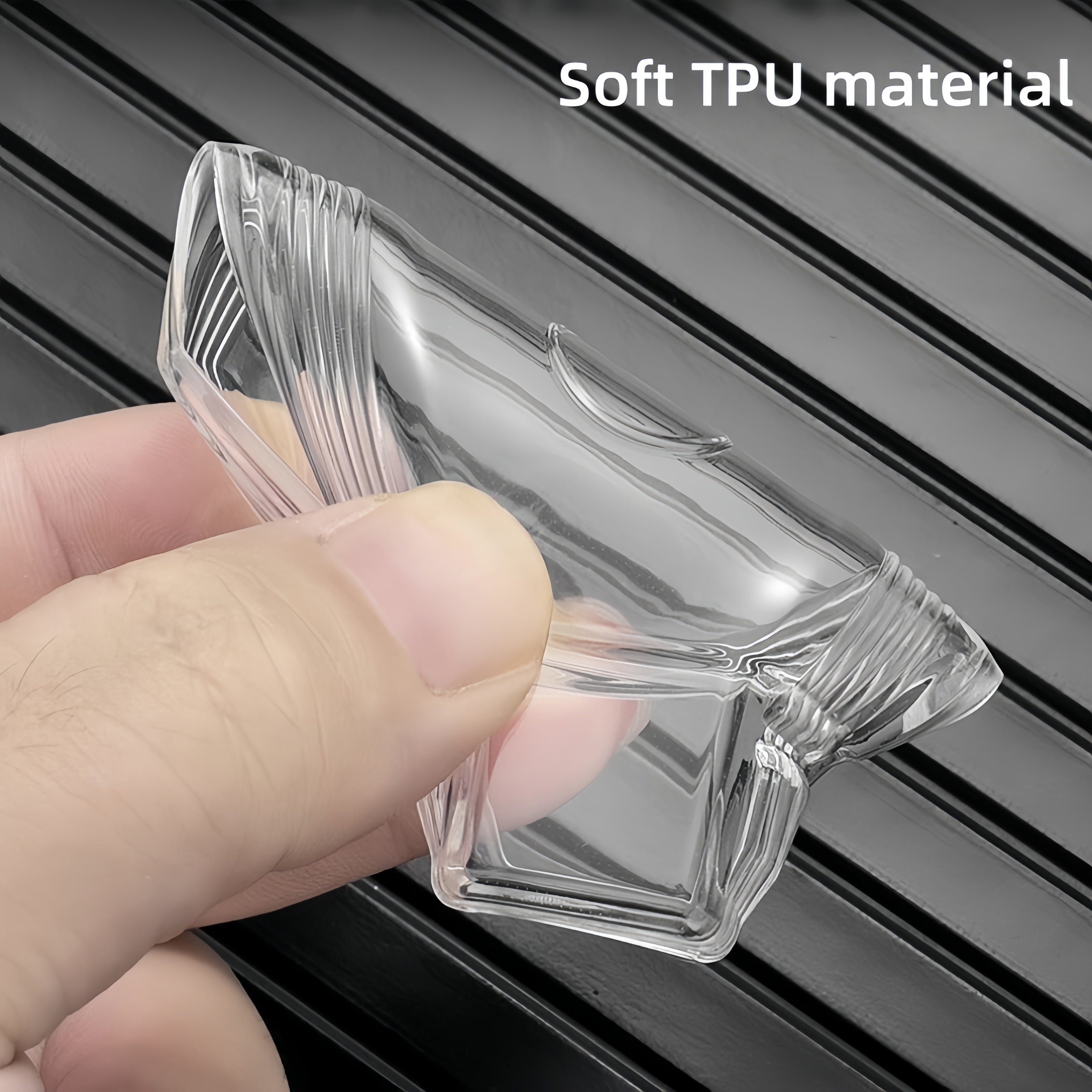 Unisex TPU Key Fob Cover for Electric Car Models, Slim Durable Protection