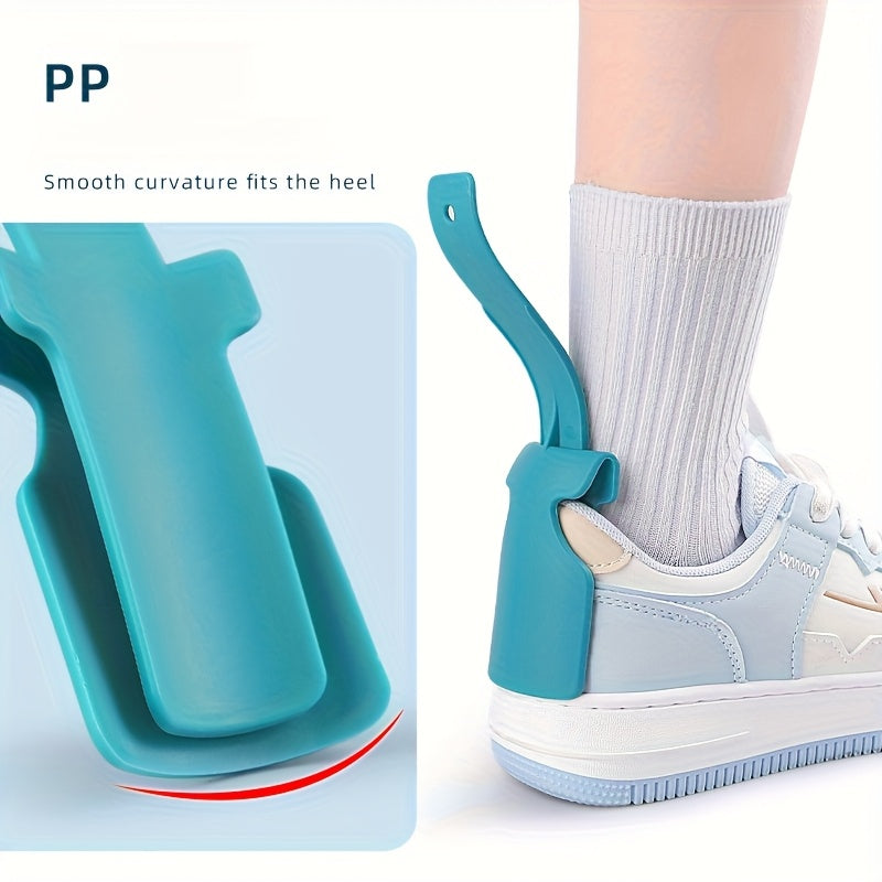 Elderly Shoe Helper Ergonomic Handle Slip-On Assist Tool for Seniors