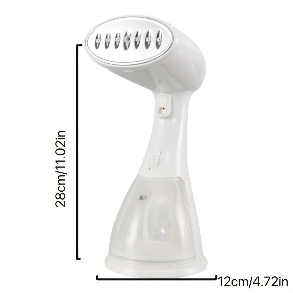 Vaporizador de mano portátil con colgador de 1500W y depósito de agua, removedor de arrugas