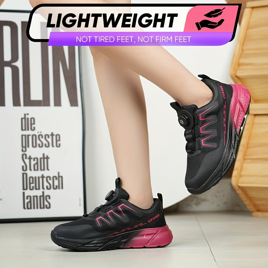 Women's Lightweight Safety Shoes Steel Toe Puncture-Resistant Breathable Fabric