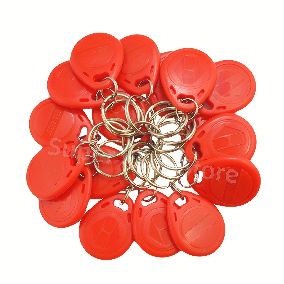 5 RFID Keyfobs 125KHz Read-Only Access Control for Office Security