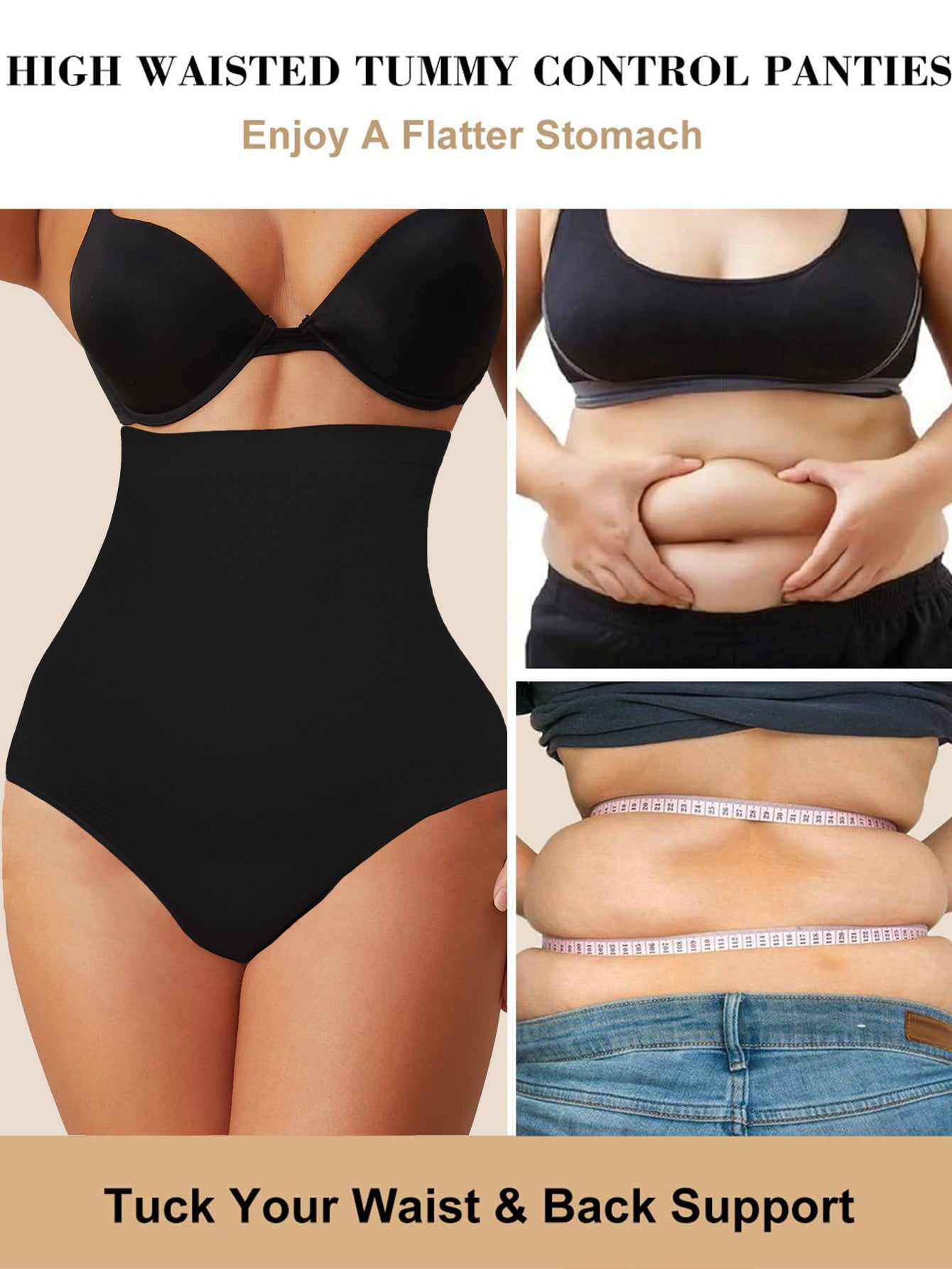 Women's Tummy Control Shapewear Shorts Seamless Breathable Butt-Lifting