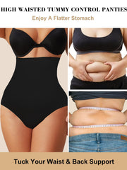 Women's Tummy Control Shapewear Shorts Seamless Breathable Butt-Lifting