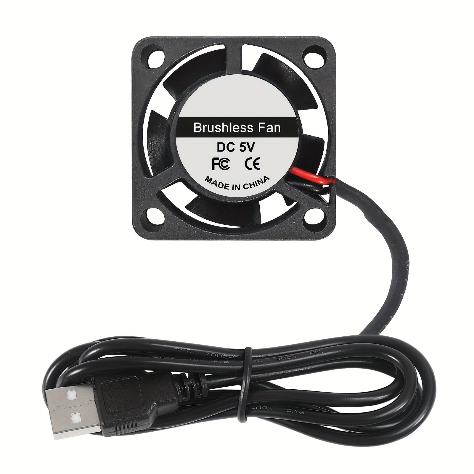 3pcs 25mm USB 5V DC Cooling Fan for 3D Printers Computers