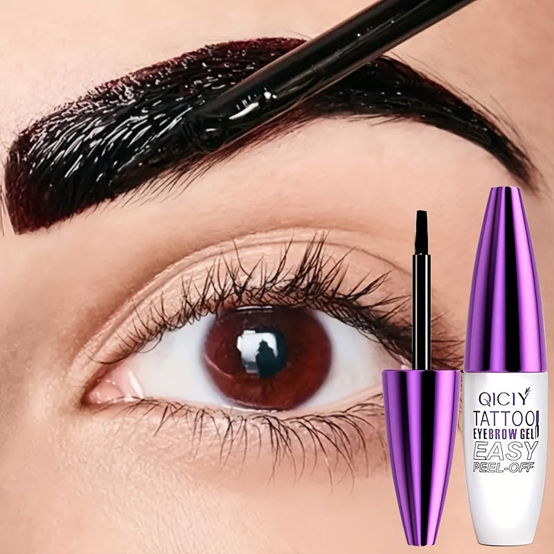 Women Waterproof Semi-Permanent Eyebrow Gel Long-Lasting Smudge-Proof Brow Tint