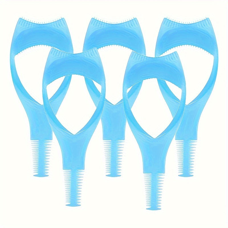 Female Eyelash Makeup Guard Set with Comb, Upper and Lower Eyelash Applicator