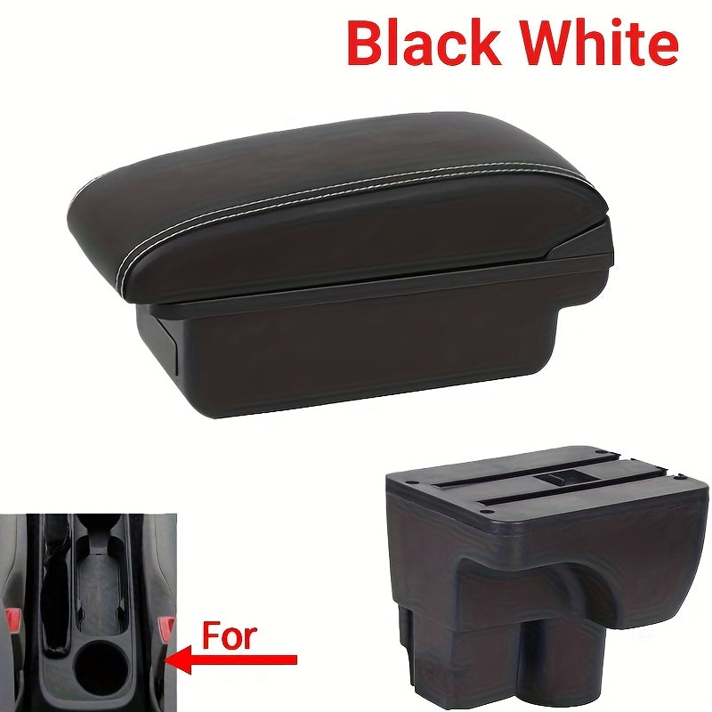 Car Interior Center Console Armrest Box with Storage Durable ABS