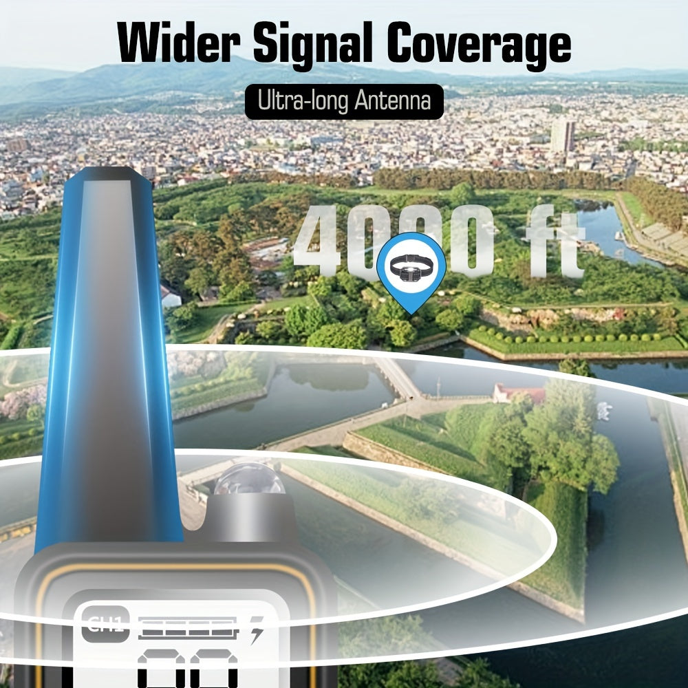 Dog Training Collar with Remote Shock Vibration and 99 Sensitivity Levels